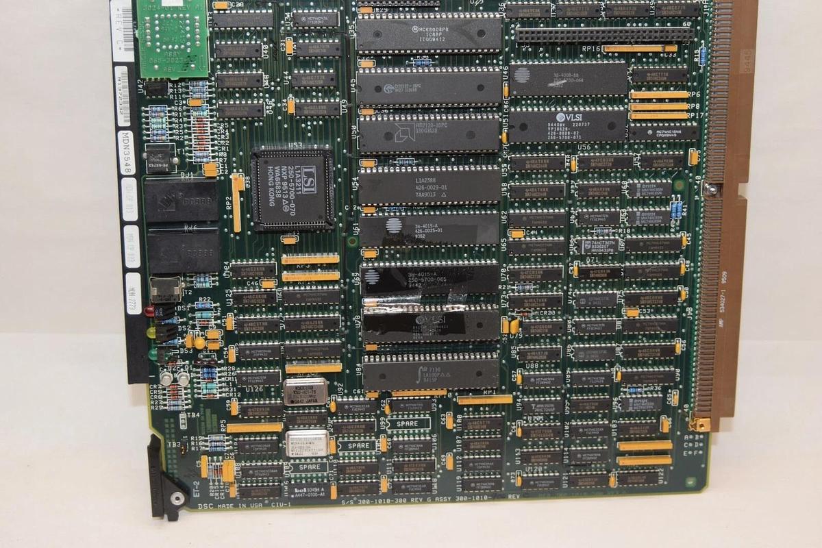 Used GRANGER ASSOCIATES 300-1010-906 3001010906 CIU Interface Board