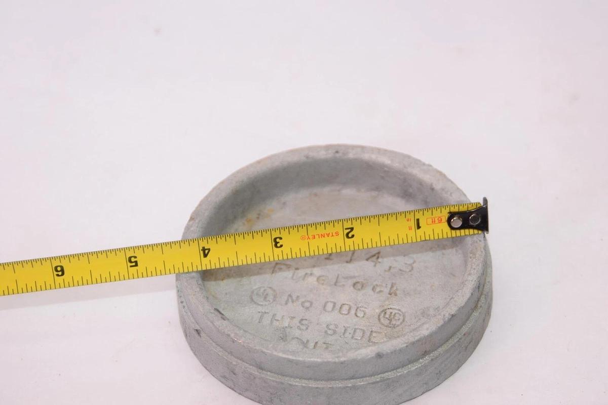 (NEW) VICTAULIC FireLock 114.3 4"4/114.3 NO. 006 Galvanized Cap