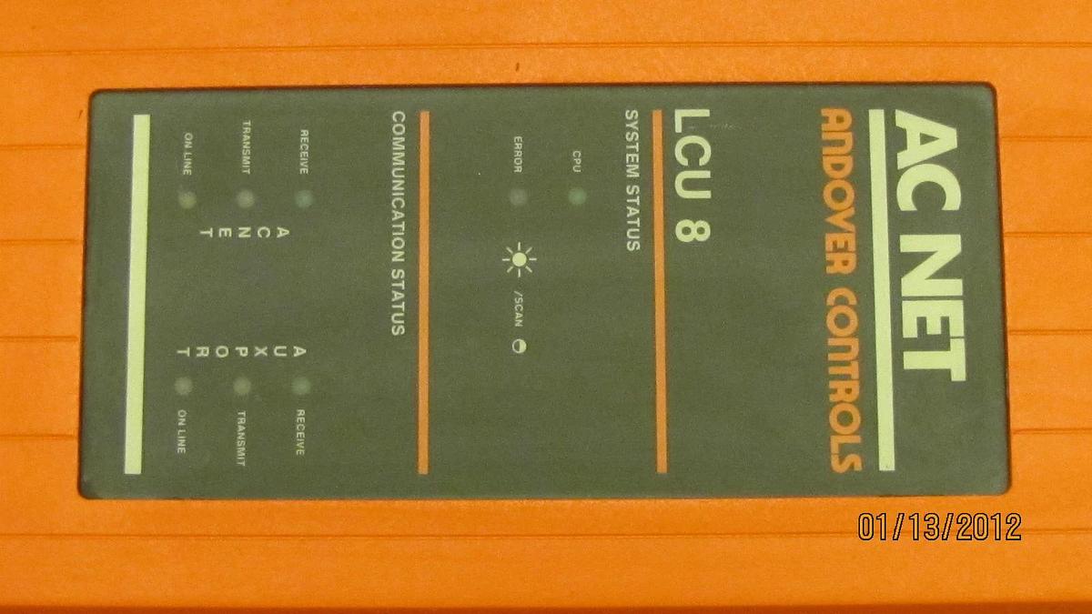 Used ANDOVER CONTROLS AC NET LCU8 LCU 8 LCU8/8U0 LCU88U0