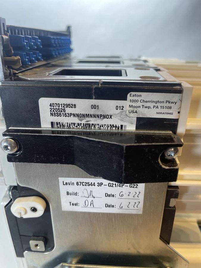 (New) Eaton Power Defense NYR6083W Insulated Case Circuit Breaker 800 Amp  800A