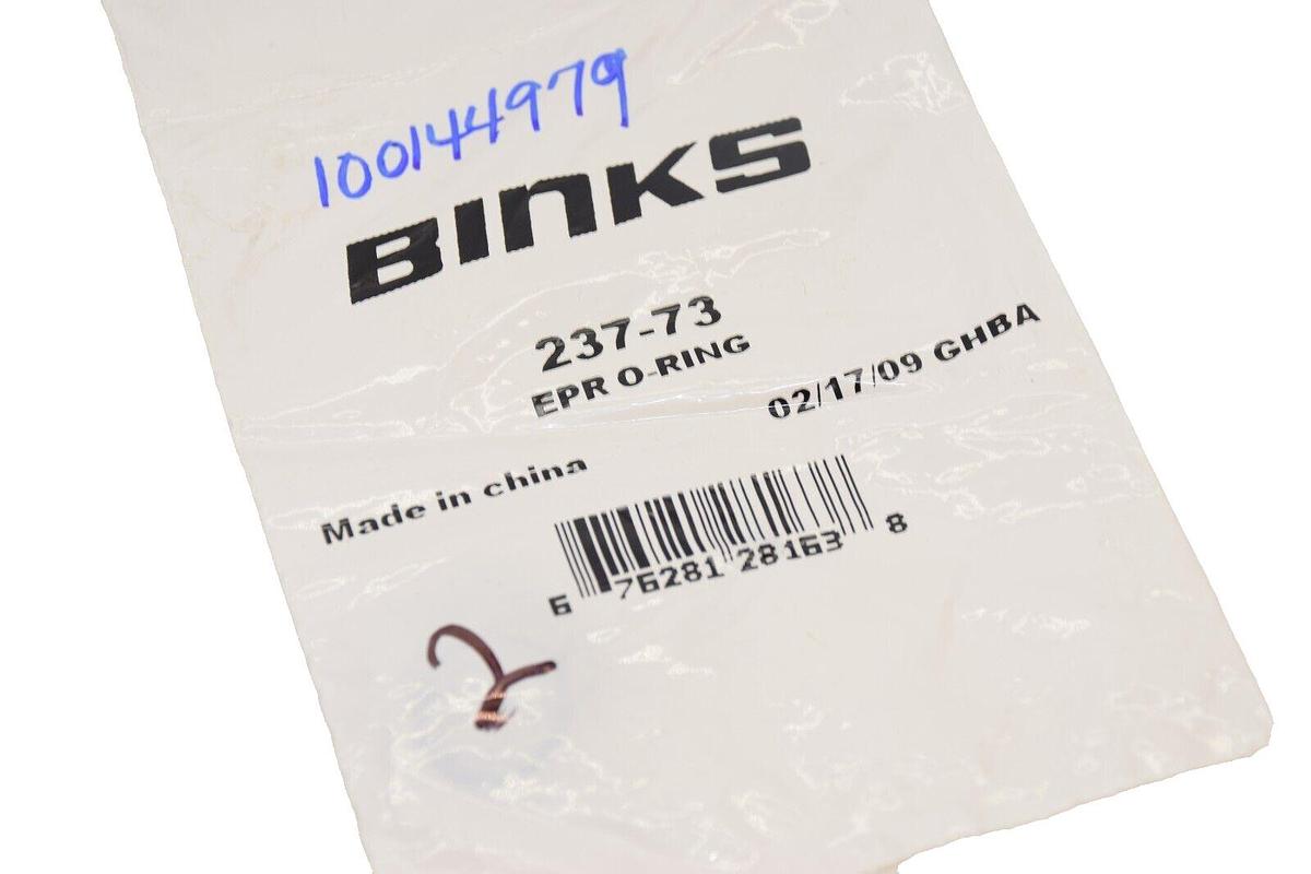 (NEW- Pack of 2) BINKS 237-73 , 23773 EPR O-Ring