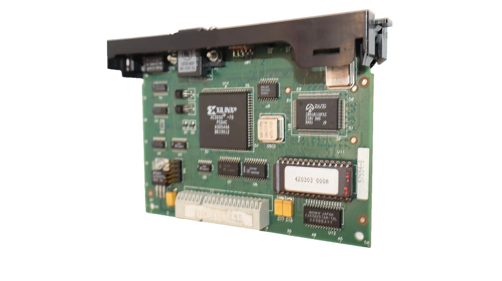 Used Reliance Electric Automax Remote 57C554 I/O Interface Circuit Board Card