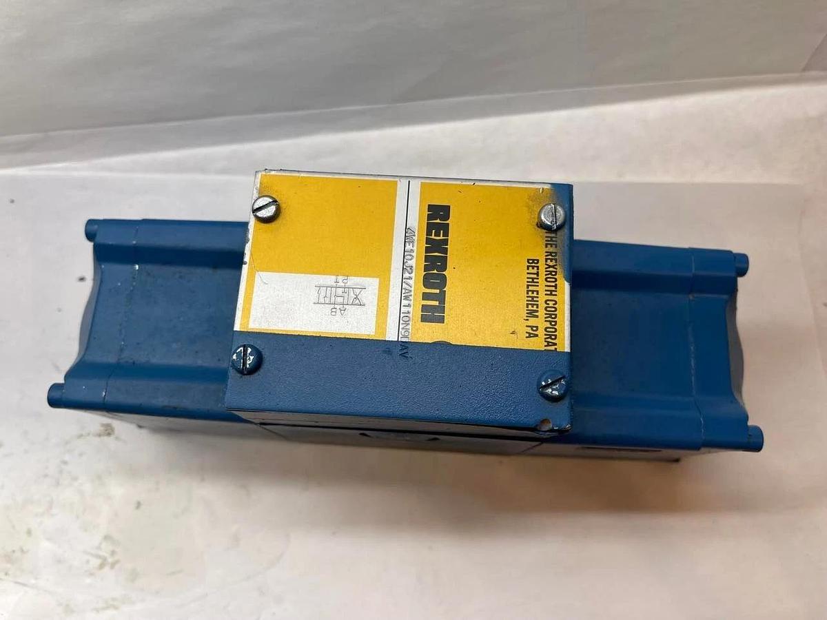 Used REXROTH 4WE10J21/AW110N9DAV 4WE10J21 AW110N9DAV Hydraulic Solenoid valve