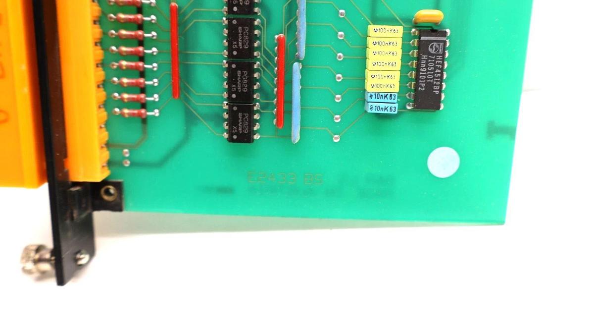Used B & R B&R E243 E2433 BS , ECE243-0 Rev: 1.00 24V PLC Board Card Module