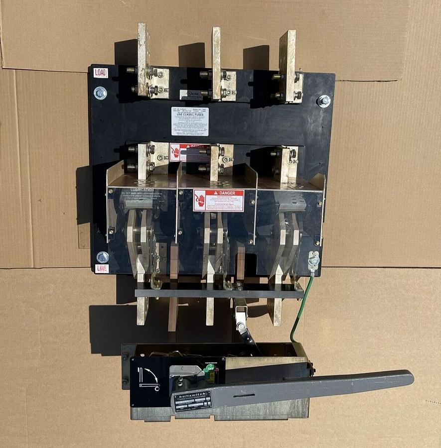 Boltswitch Bolted Pressure Contact Bolt Switch VLB3412 3000 Amp 3000A 480vac NEW