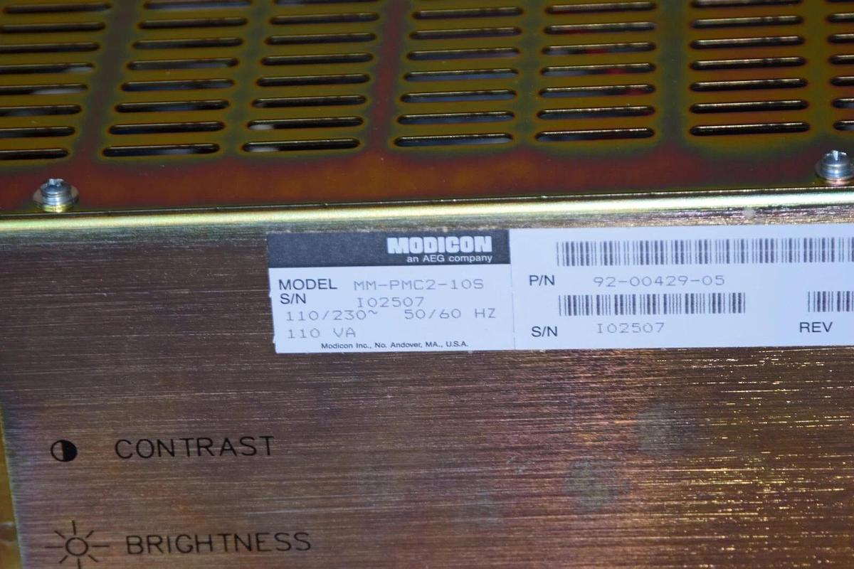 New Modicon AEG MM-PMC2-10S PanelMate Plus Operator Interface Screen 92-00429-05