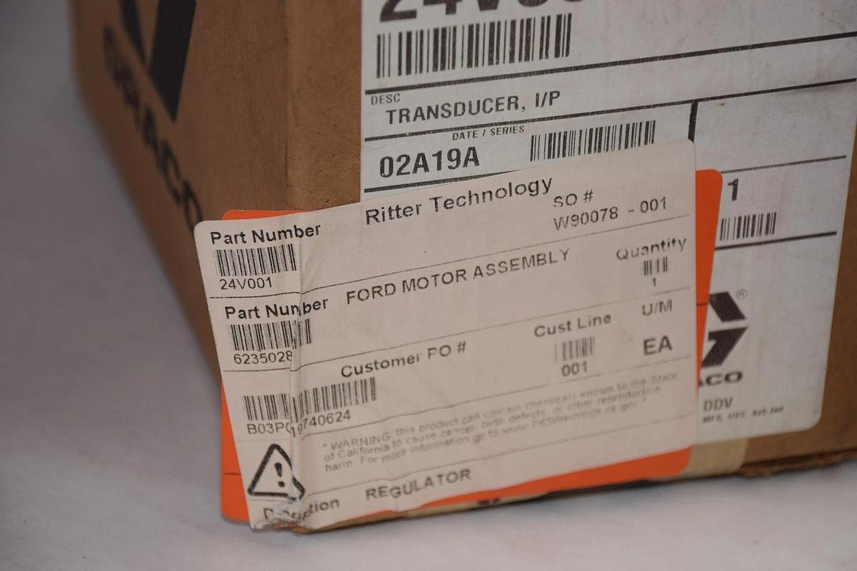 (NEW)  GRACO 24V001 Type 900X I/P, E/P Transducer