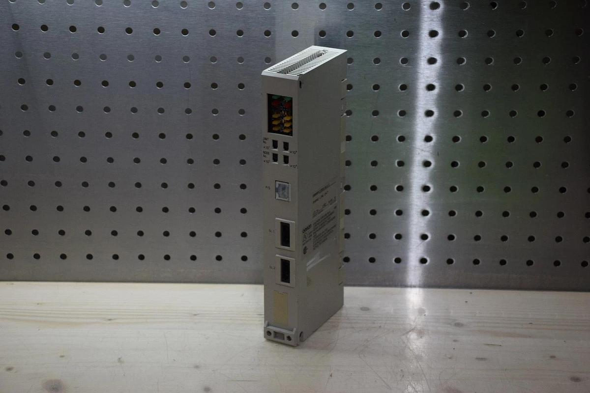 Used OMRON CV500-SLK11 CV500SLK11 SYSMAC LINK UNIT MISSING COVER