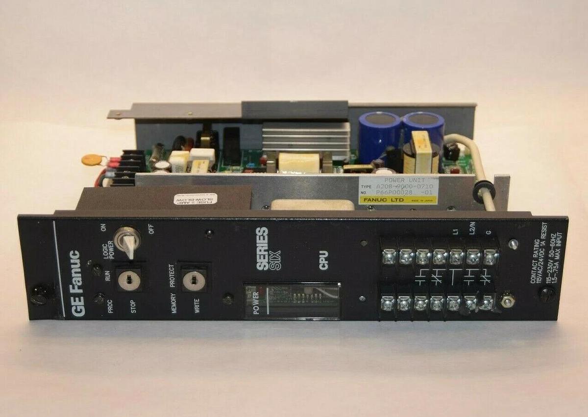 GE FANUC A20B-9000-0710 Series Six 115V 24Vdc 1A Power Supply Module (NEW)