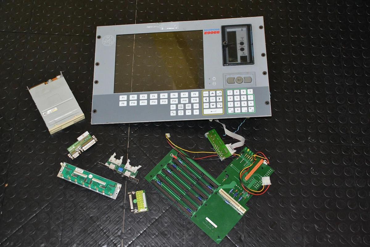 Used MARPOSS E9066 OPERATOR INTERFACE COVER & MISC. PARTS 7334002 201023