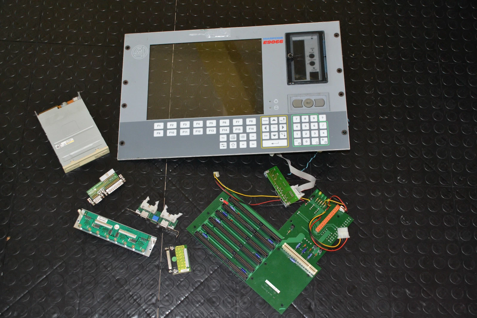 Used MARPOSS E9066 OPERATOR INTERFACE COVER & MISC. PARTS 7334002 201023
