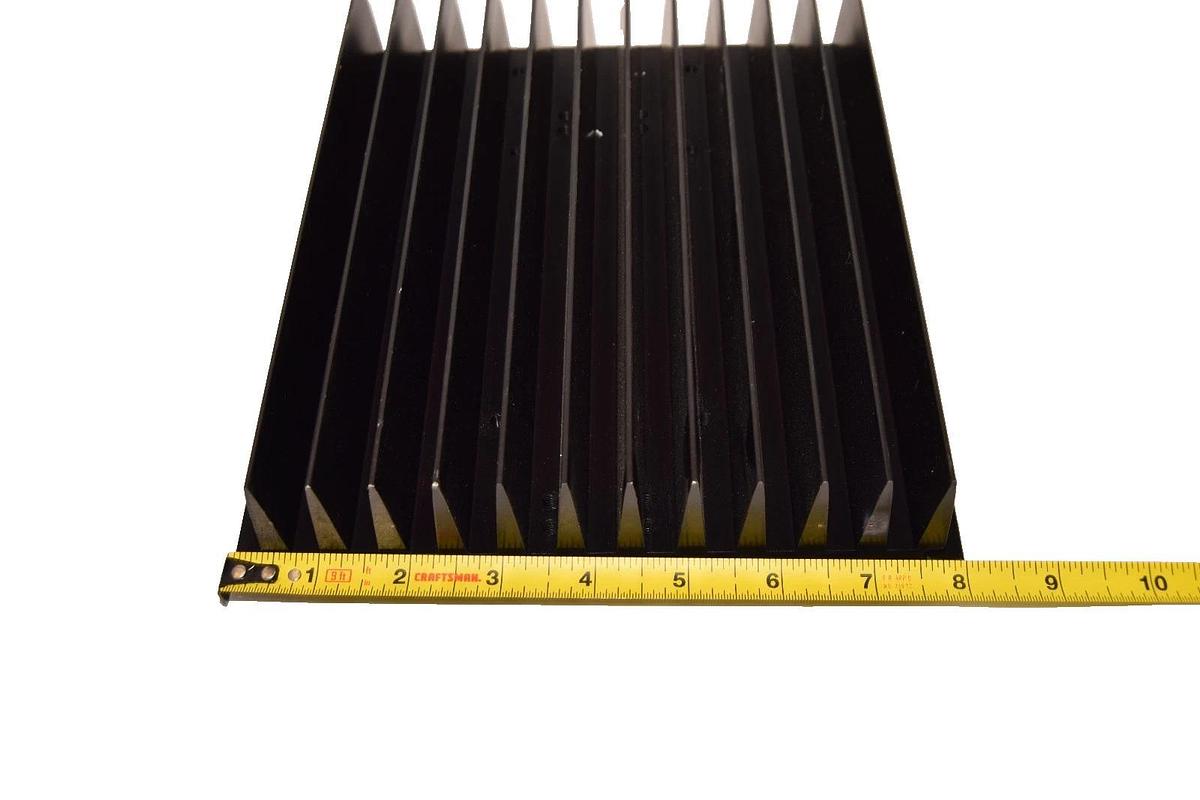 Used Aluminum Heat Sink 8" x 9" x 2" , 8x9x2 8"x9"x2"