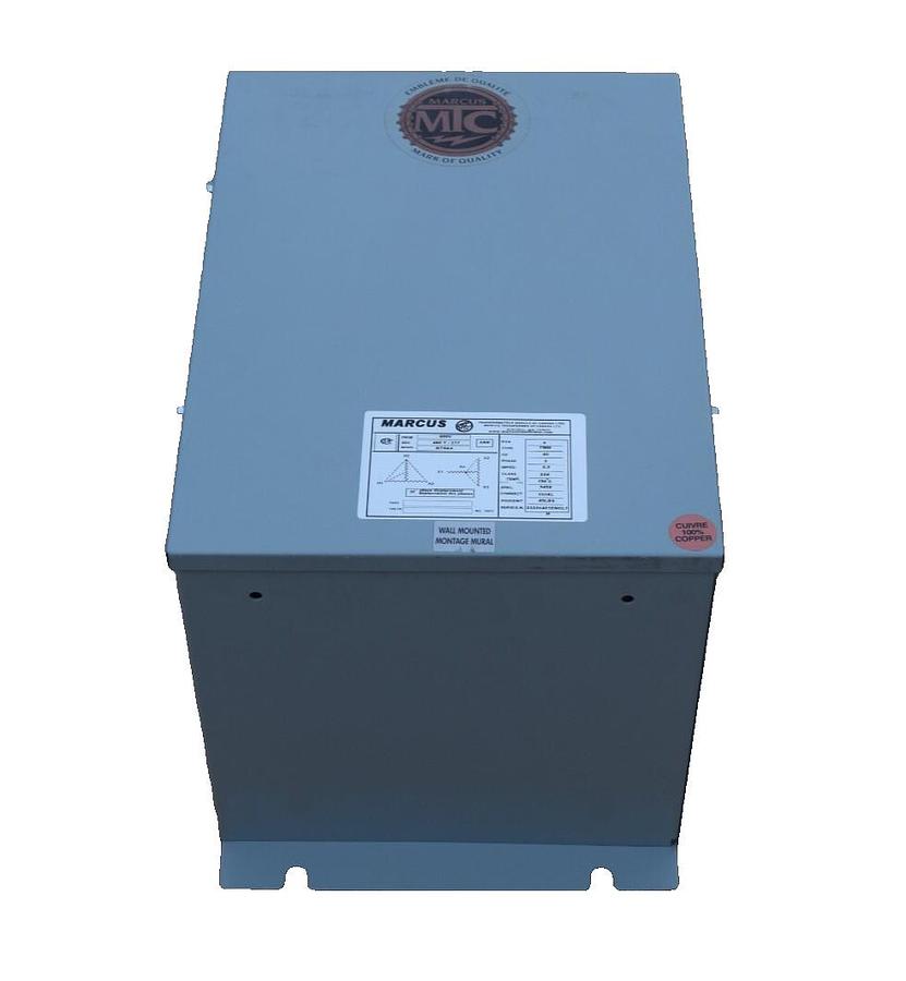 Marcus 6kva 6 kva Transformer MT6A4 600v 480y/277 ANN 60hz 3ph (NEW)
