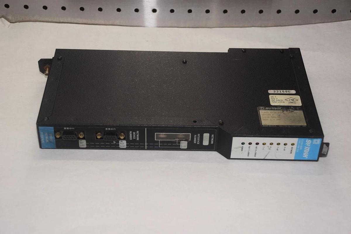 Used SQUARE D SY/MAX 8030 CRM-510 SERIES H  INTERFACE MODULE
