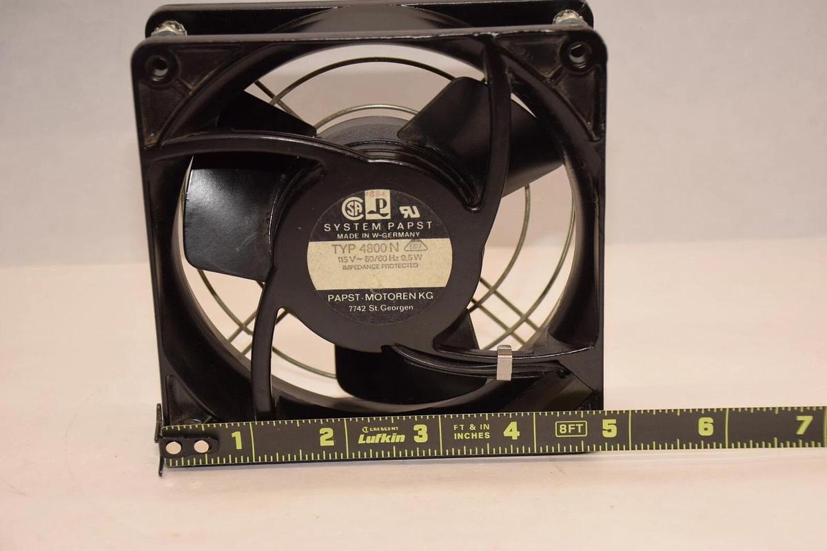Used PAPST MOTOREN TYP 4800N 115V 5060Hz 9.5W Fan