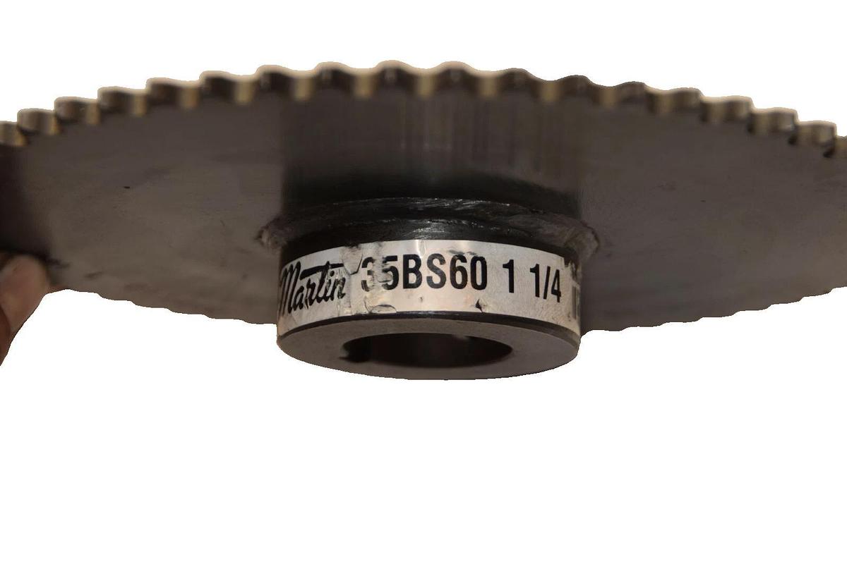 Martin 35BS60 1-1/4 1-1/4" Bore 60 Teeth Sprocket (New)