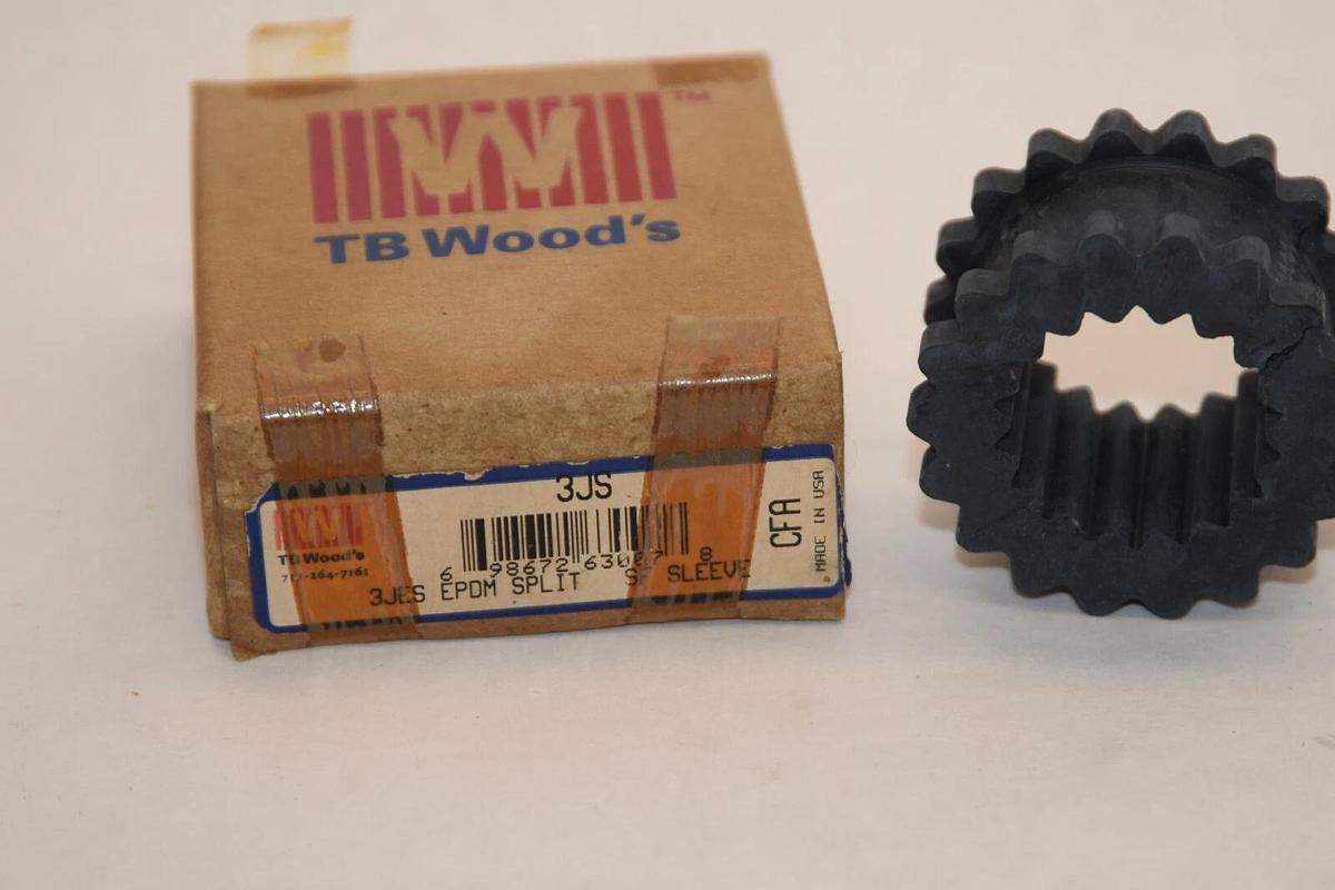 (NEW) TB WOODS 3JS 3JES EPDM 3JESEPDM Split Sure Flex Sleeve Coupling