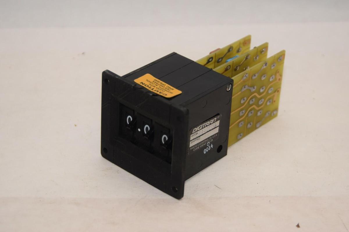 (NEW) DIGITRAN K133-0102 K1330102 3 Digit Counter