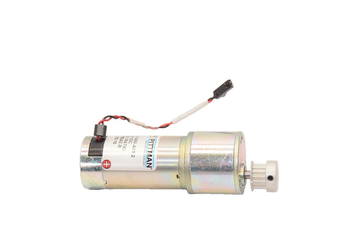Used AMETEK DC030A-3S00-A01-2 24Vdc 297.6:1 Ratio Gear Motor