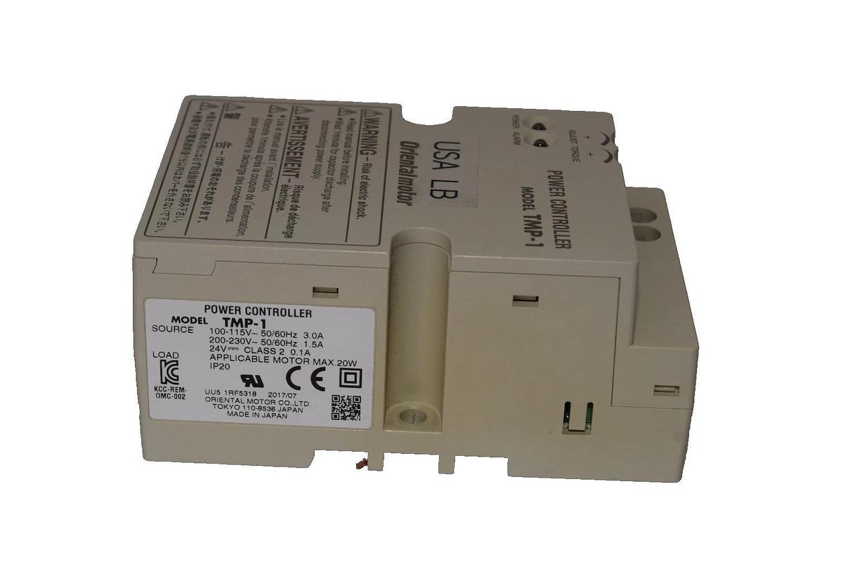 Used Oriental Motor TMP-1 , TMP1 115/230V 50/60Hz 3.0/1.5A Power Controller