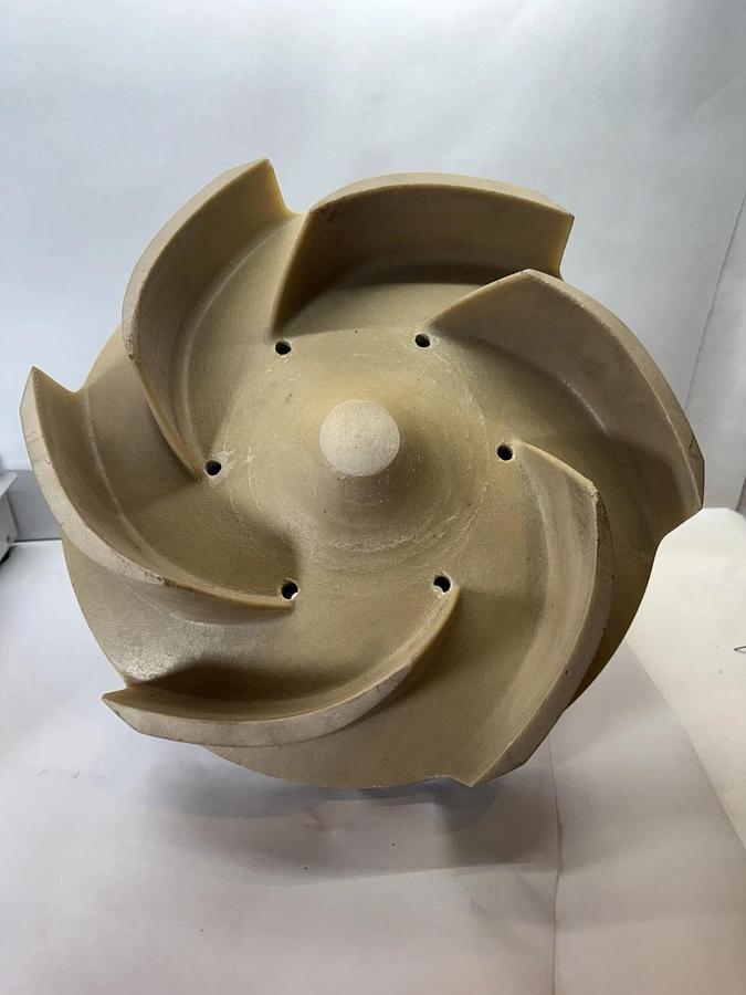 Goulds 200-15220 6 vane 15" Pump Impeller W/INT Sleeve GA-204 00268C001D 13.75"