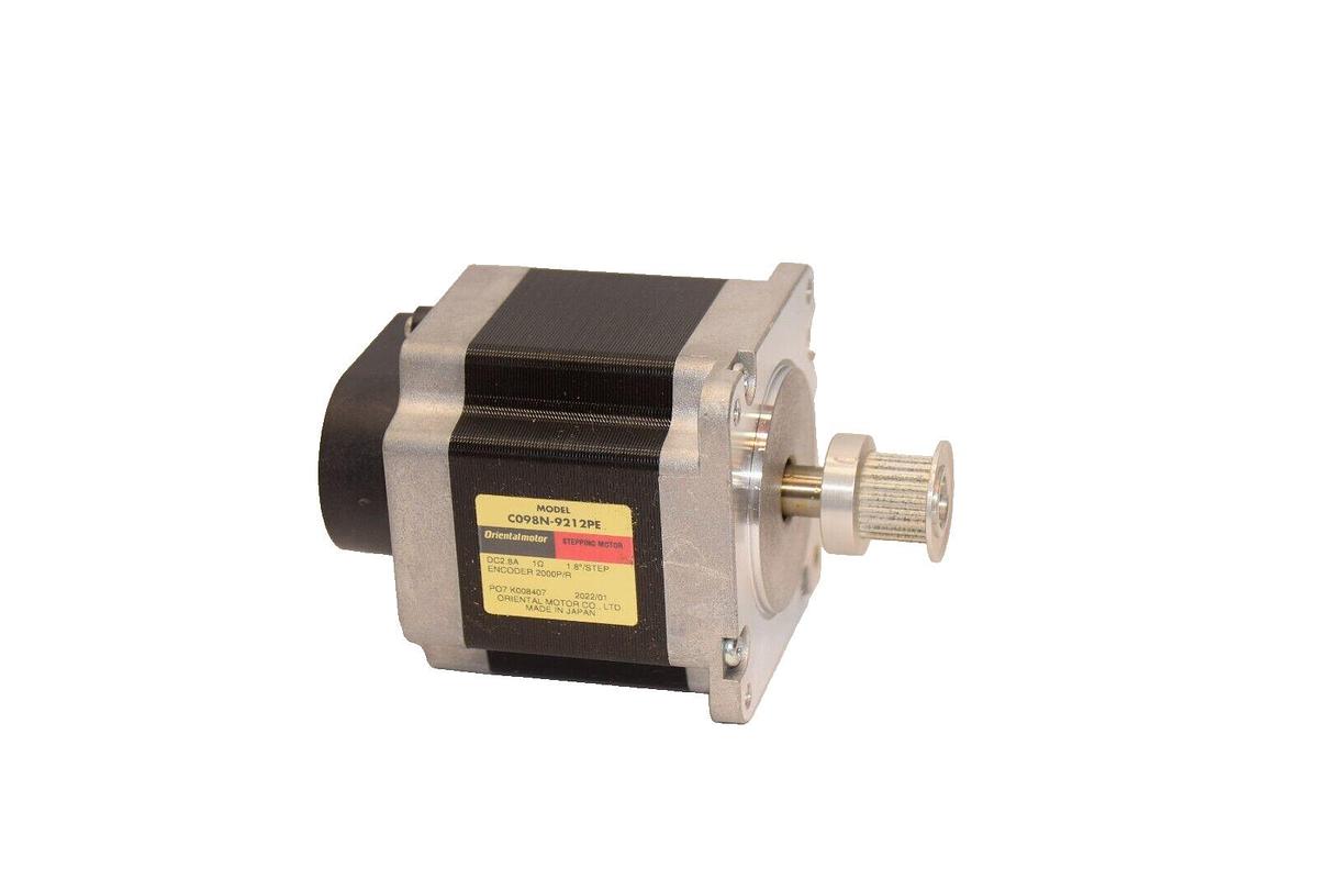 Used ORIENTAL MOTOR C098N-9212PE , E5-2000-250-IE-S-D-G-B Stepping Motor