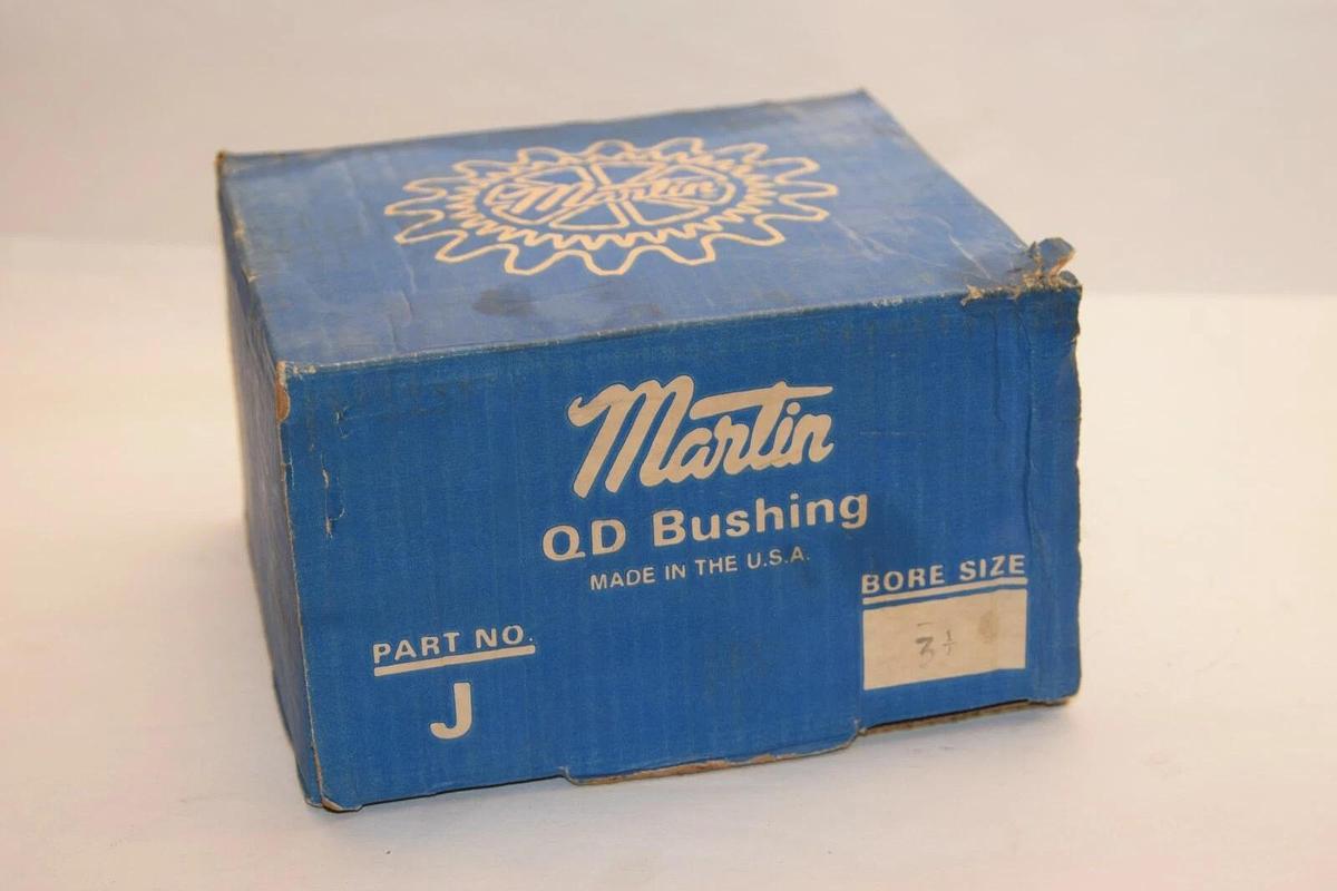 (NEW) MARTIN J 3-1/4 3-1/4" Bore Quick Disconnect Bushing