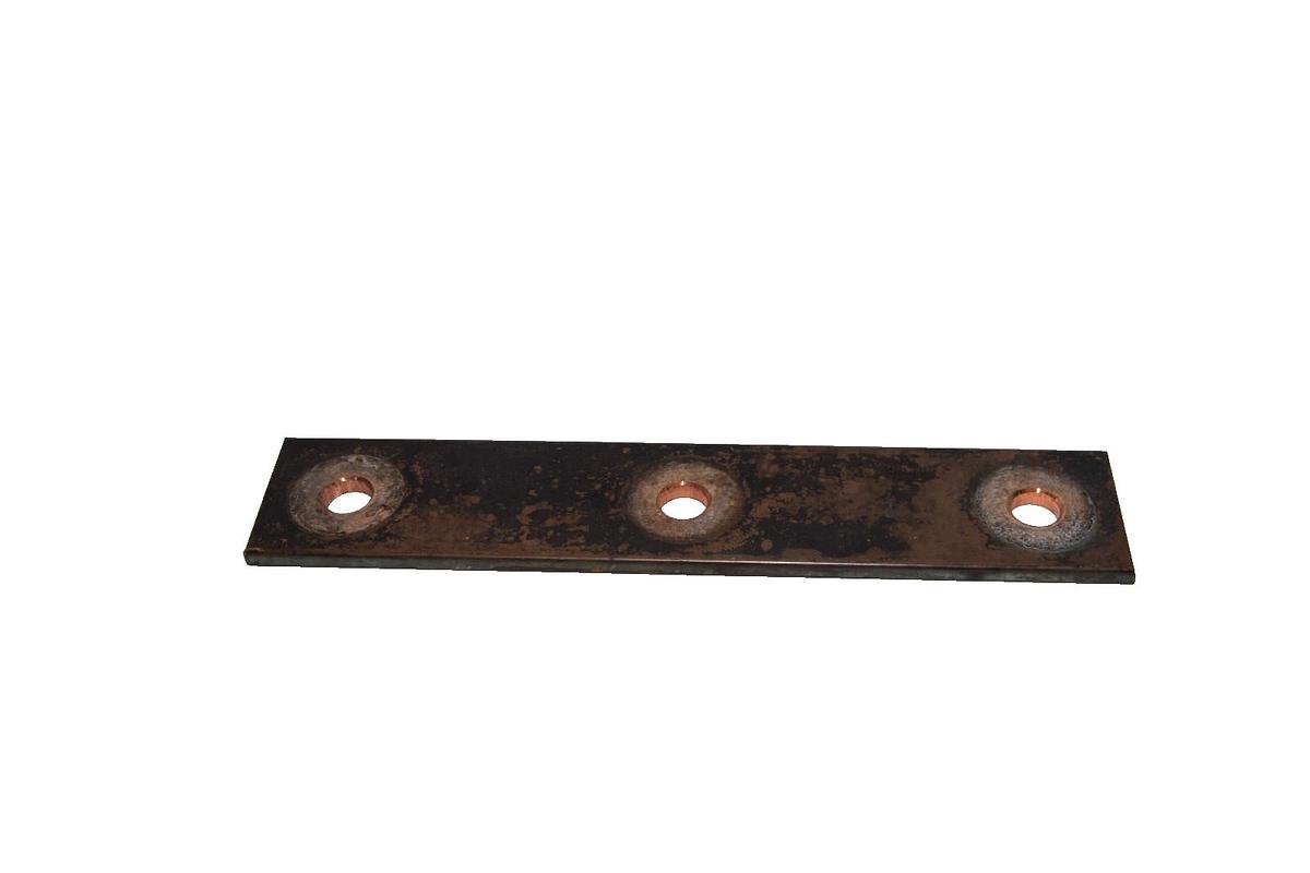 Used Buss Bar 10" x 2" x 1/4" Copper