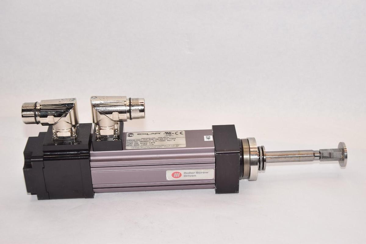 Used EXLAR GSM20-0301-IMA-AD6-138-SR-XM-70850 230V 1.575Amp 5000 Servo Motor