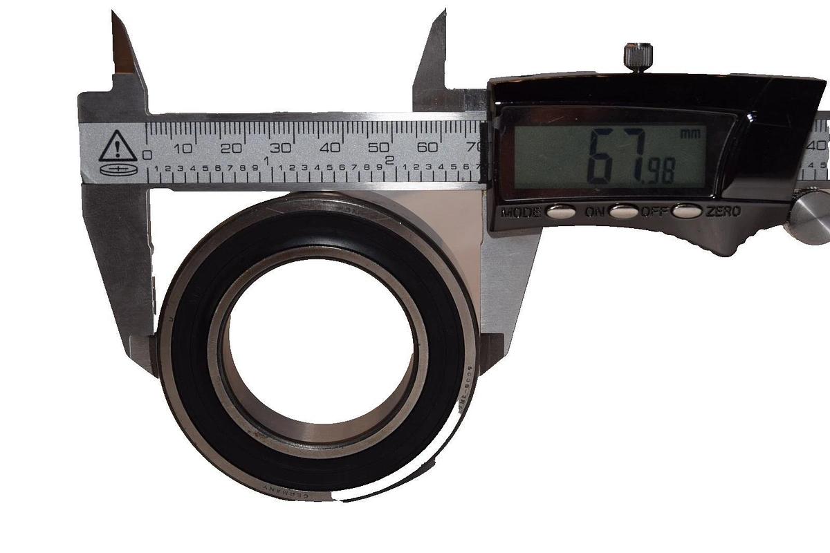 SKF 6008-2RS1 , 60082RS1 Sealed Ball Bearing (New)