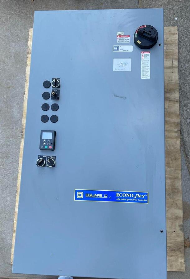 Used Square D Motor Controller Econo-Flex 8839 58EJG4VY Drive FLEX58D16N4 460v 3ph