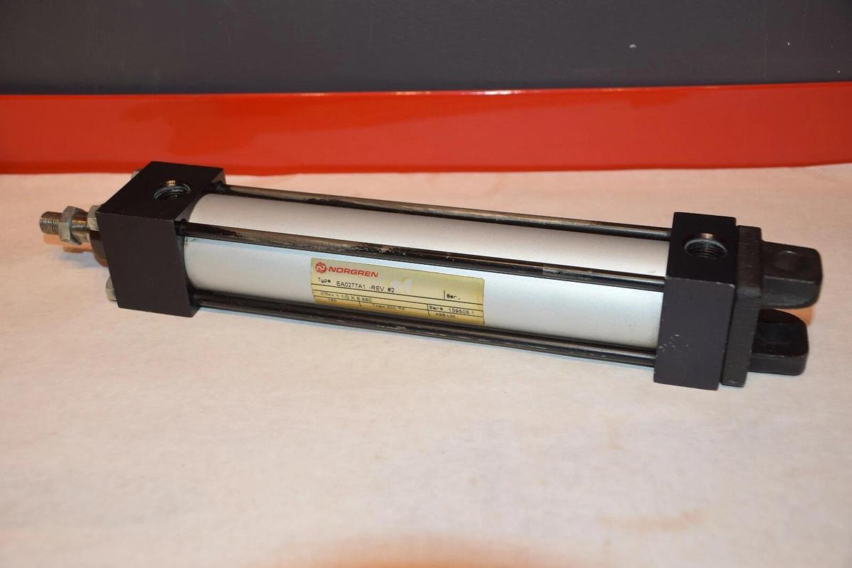Used NORGREN EA0277A1 - REV #2 EA0277A1 A98-UM 1 1/2"x 6.880 PNEUMATIC CYLINDER