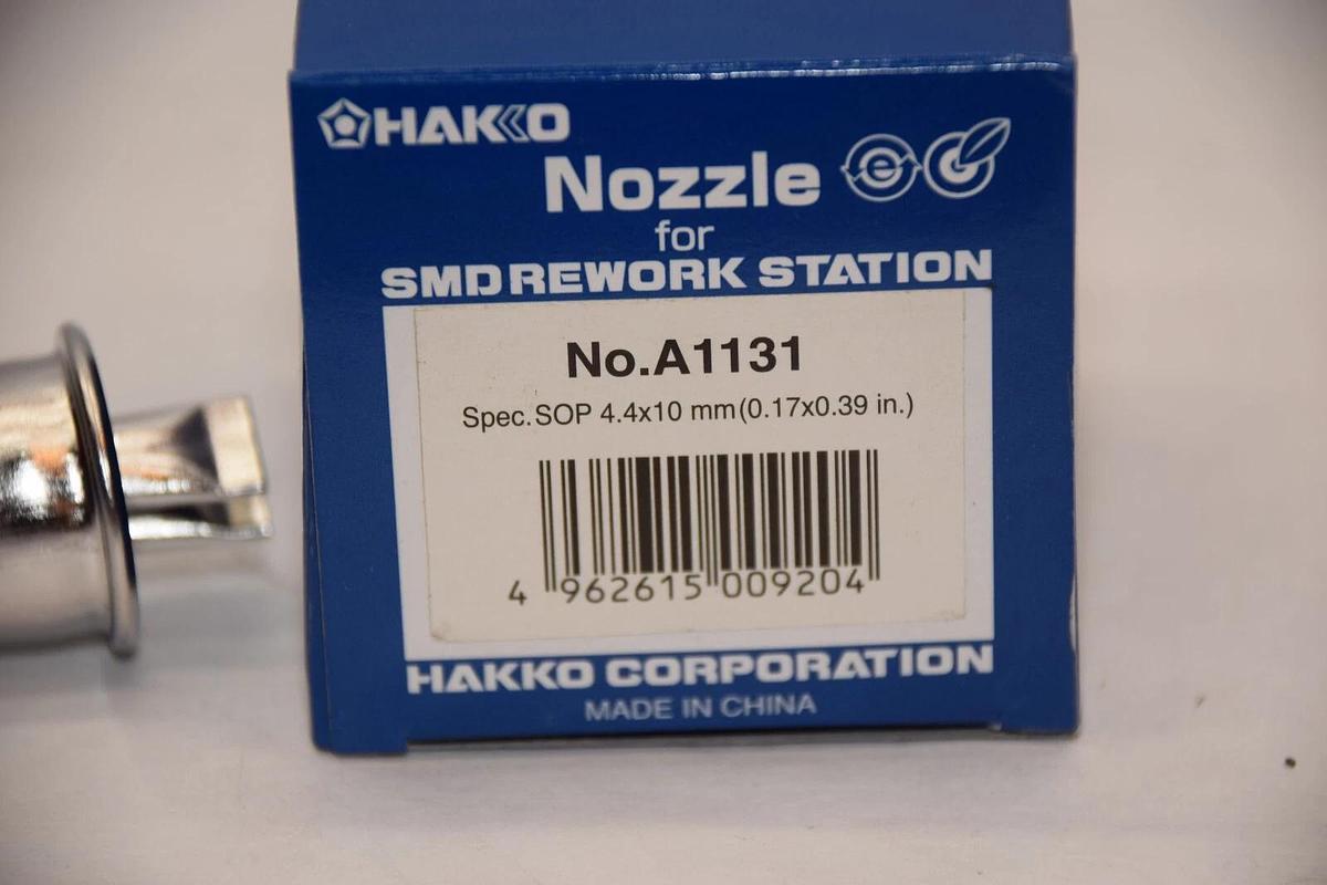 (NEW) HAKKO CORPORATION A1131 4.4x10mm Hot Air Desoldering Nozzle