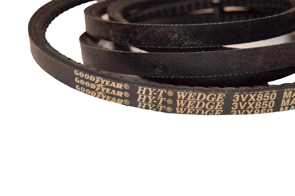 Goodyear Cogged V-Belt Belt 3VX850 HY-T Wedge (Lot of 2 - NEW)
