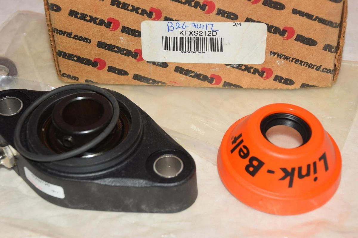 NEW REXNORD KFXS212D LINK-BELT FLANGE UNIT