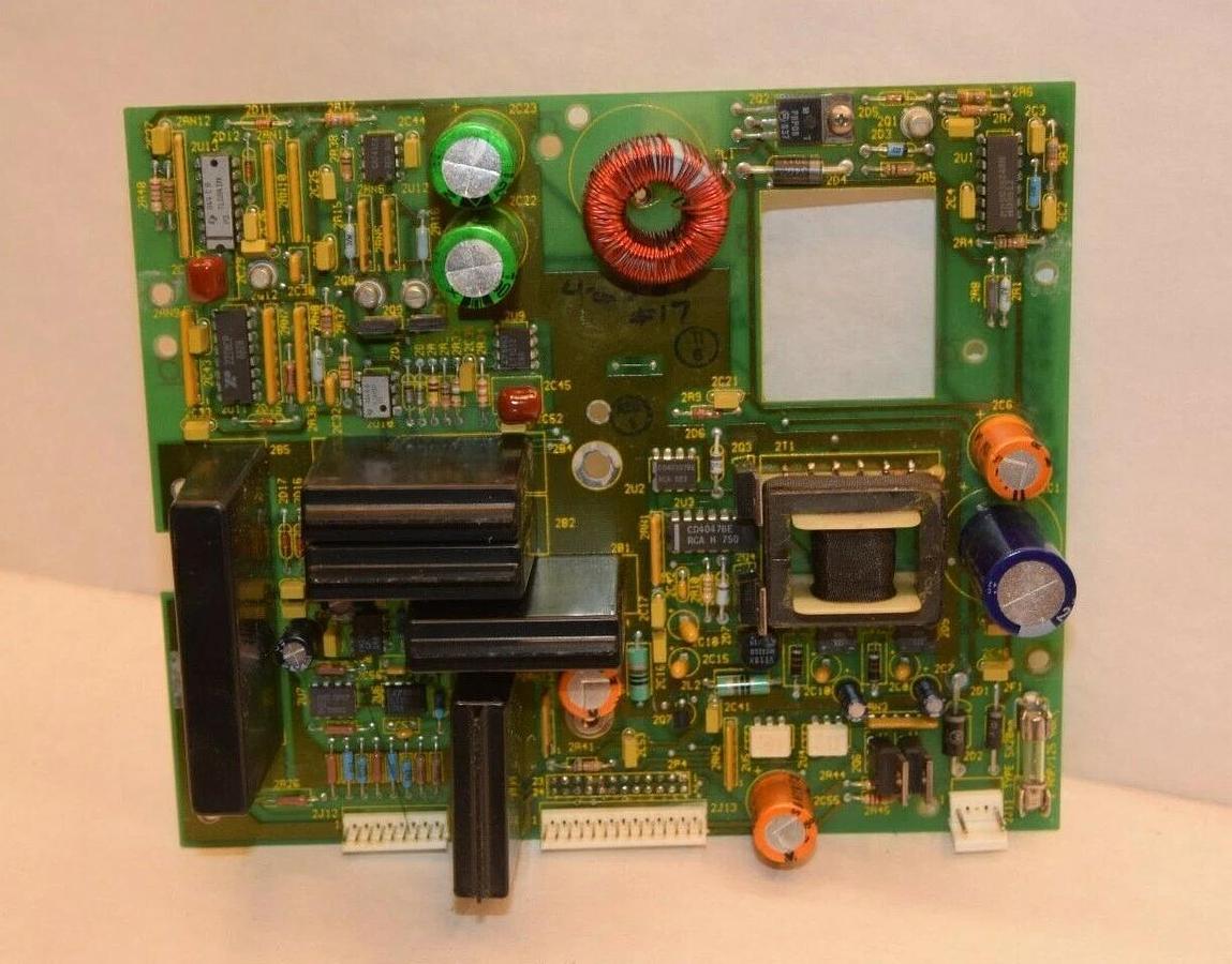 Used MICRO MOTION RFT9710 MMI PCB # 1001593 Rev F 0232901 SAE B UL-12V Circuit Board