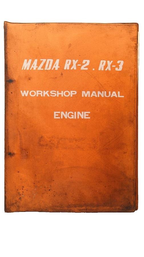 Used MAZDA RX-2 , RX-3 Engine Workshop Manual