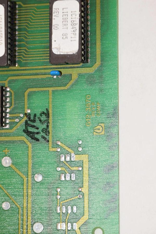 Used EMERSON / LIEBERT G12-3670 G123670 Rev B PCB Board