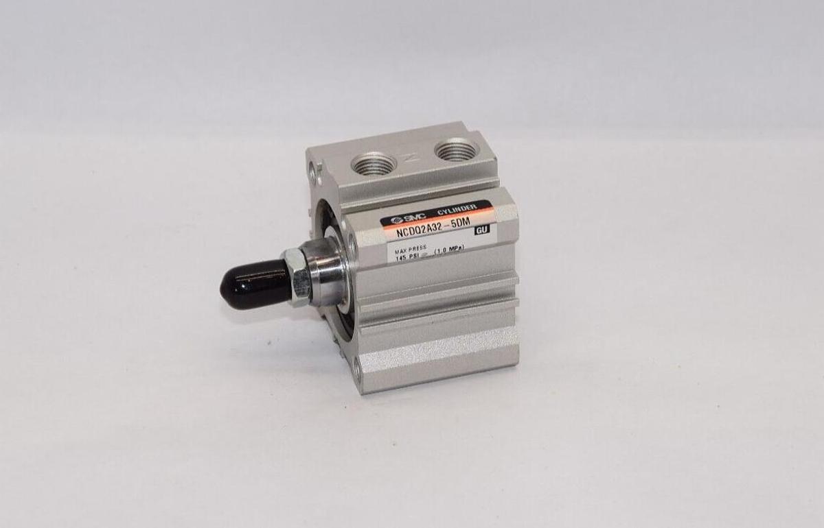 (NEW) SMC NCDQ2A32-5DM 145psi Compact Air Cylinder