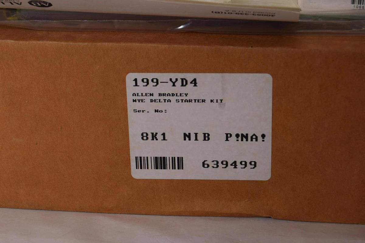 Allen Bradley AB WYE Delta Starter Kit 199-YD4 199YD4 Series A (New)