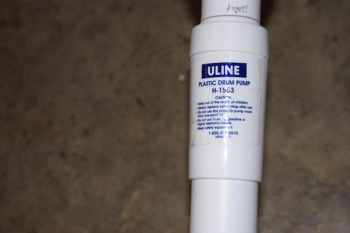 Used ULINE H-1553 Plastic Drum Pump