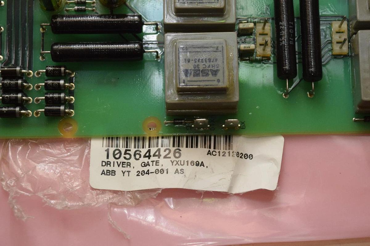 (NEW) ABB, Driver Gate Card Board, YT204-001 AS , YT204001-AS/1, YT204001-AS