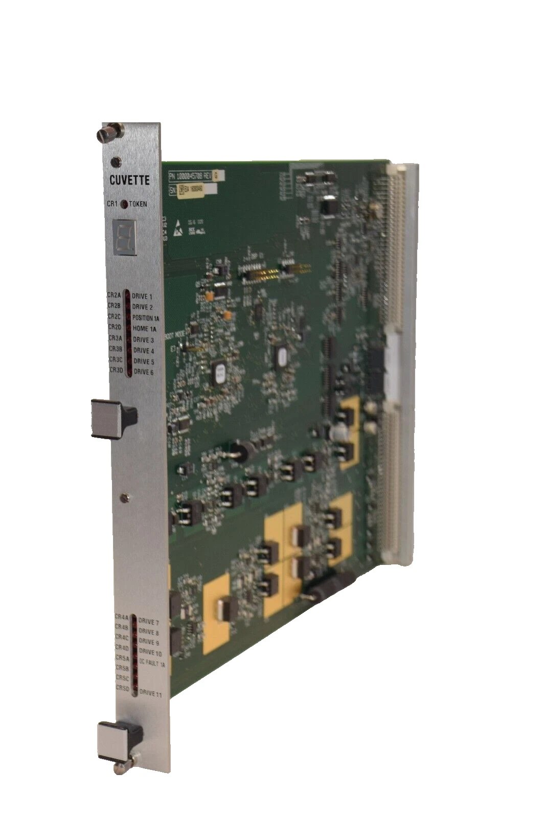 Used SIEMENS 1000045708 Rev G Cuvette Board Card