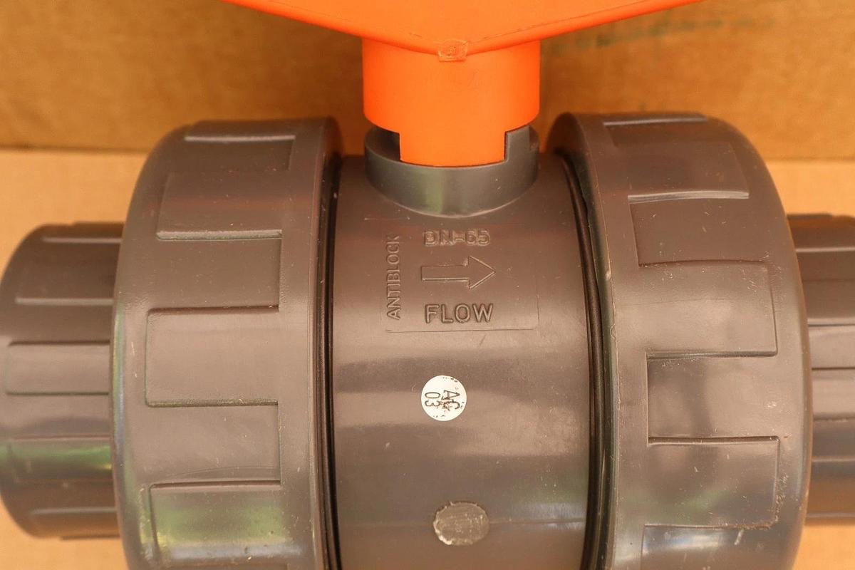 CEPEX Hayward 2-1/2" Ball Valve T/U Thread 2-1/2" Viton PVC 2.5" CPX21161 (NEW)