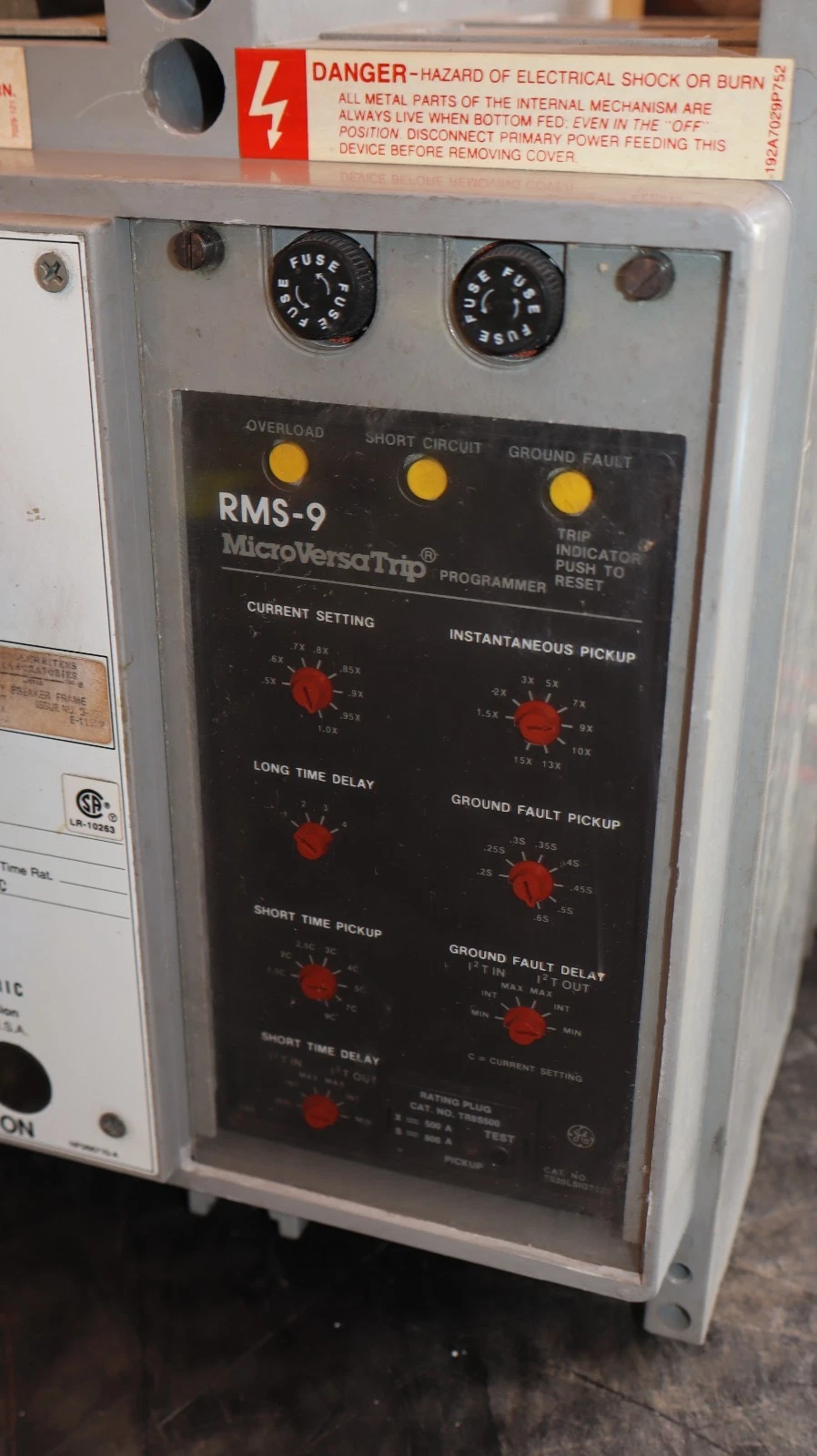 Refurbished GE General Electric Circuit Breaker Power Break 800A Amp TP88SSZE1 TR8S500 GF