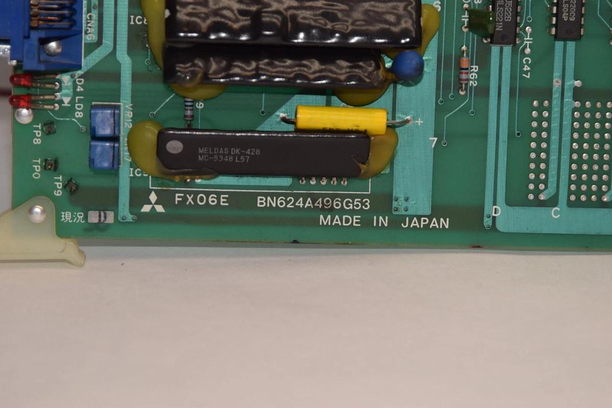 Used MITSUBISHI FX06E BN624A496G53 Circuit Board