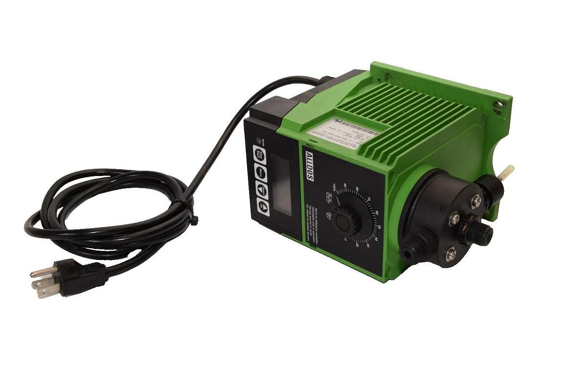 Used Alldos Eichler Gmbh 208-1 , 6 D54/R24/E26/V01 P03 0507gph 145psi Metering Pump