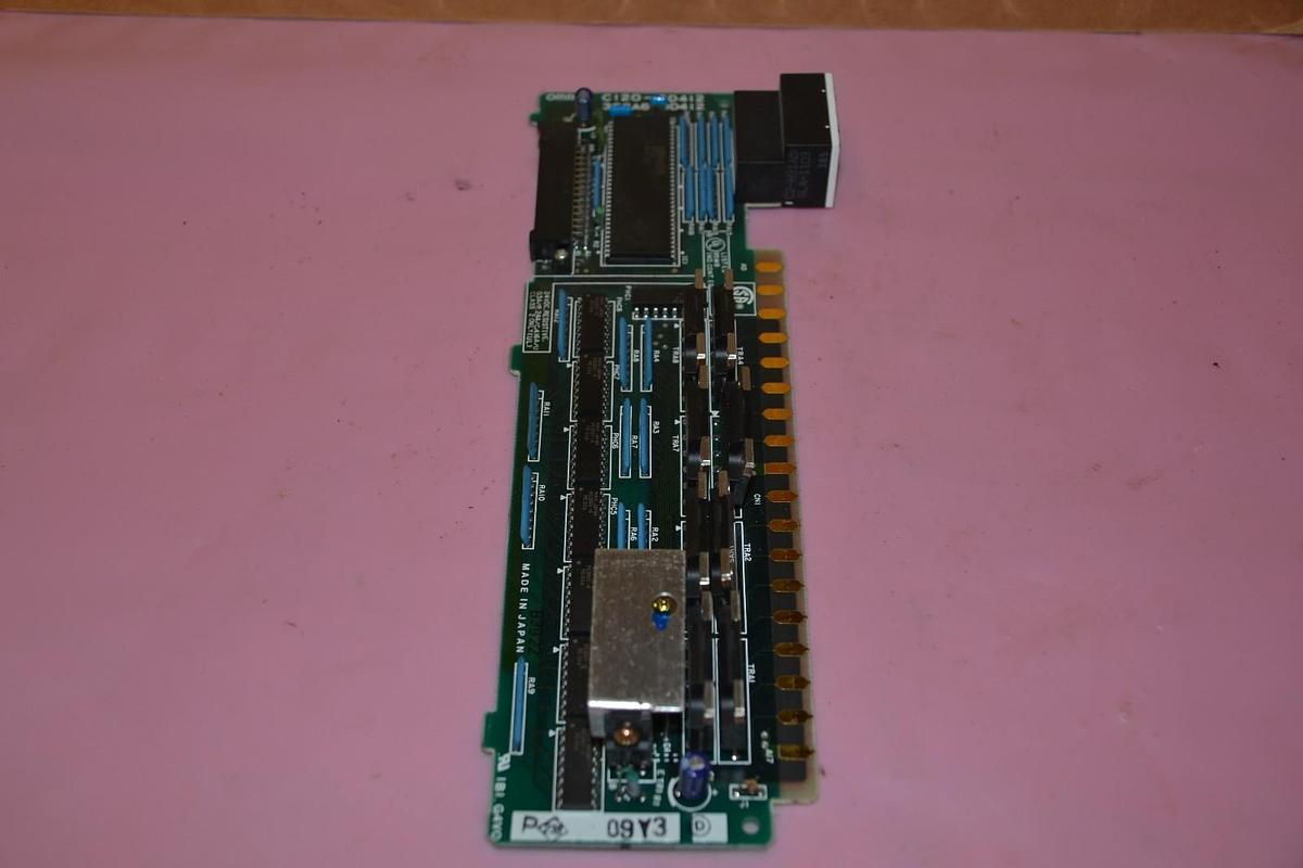 Used OMRON CIRCUIT BOARD C120-0D412 C120 0D412 C1200D412 3G2A6-0D412