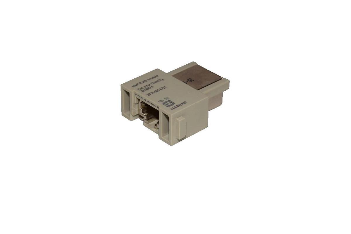 Harting Ethernet Module Connector RJ45 09140014721 Cat 6 Female Han RJ45 (New)