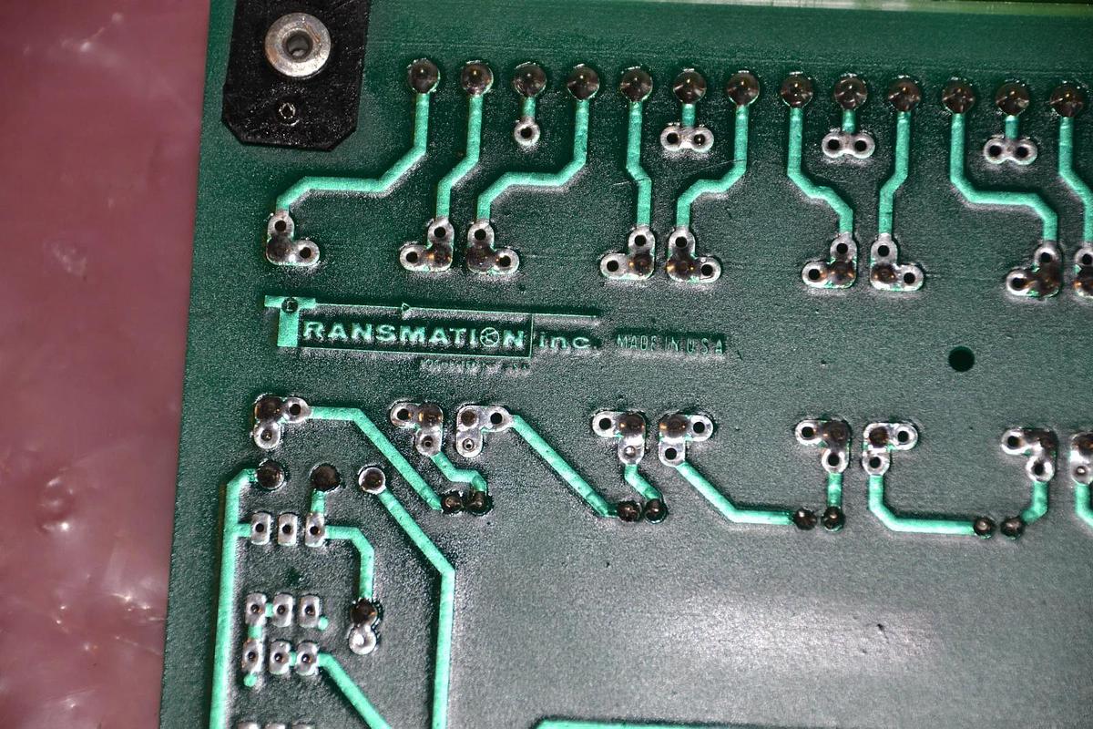 Used TRANSMATION INC. CIRCUIT BOARD CARD 496600 496610-310D 496610 310D